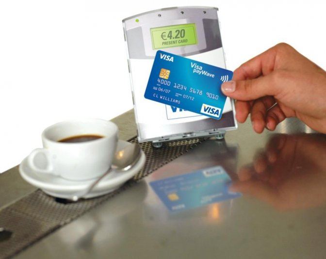 Platení kartou v reštaurácii