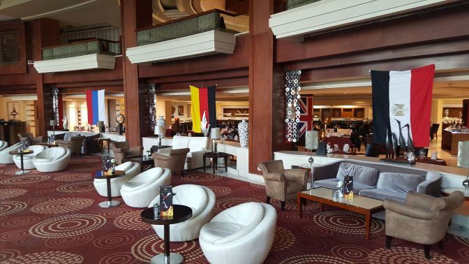 Sahl Hasheesh Longue bar a hlavná reštaurácia v hoteli Premier Romance Boutique & SPA