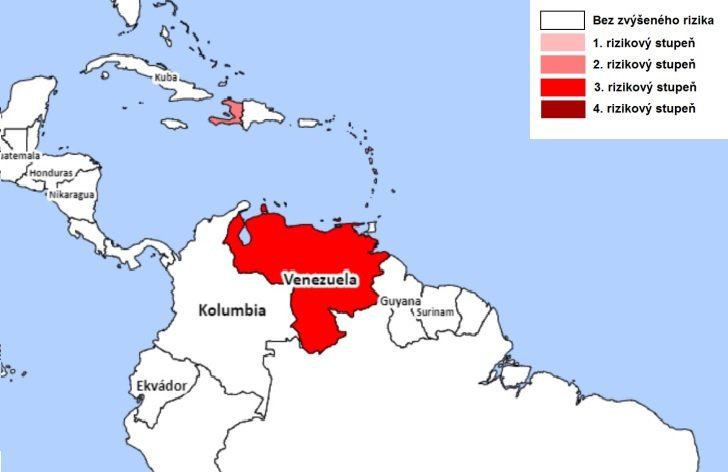 Rizikové oblasti Južnej Ameriky