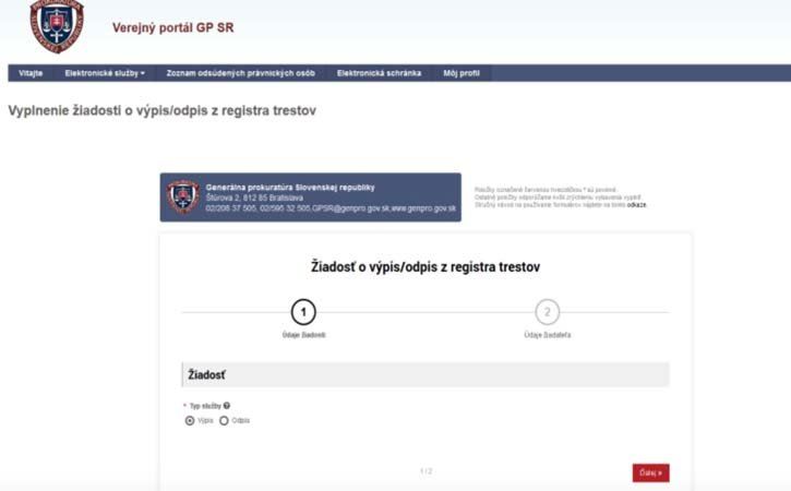 online register trestov