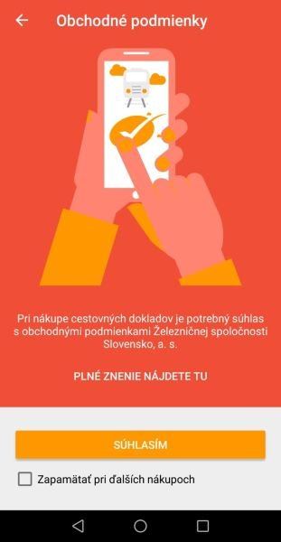 Ideme vlakom - Obchodné podmienky