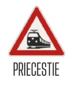 nové dopravné značenie priecestie