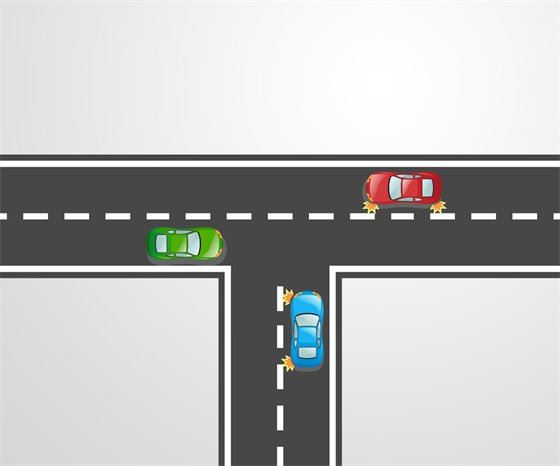 križovatka typu T - hádanka