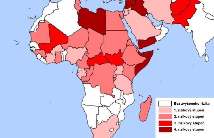 Rizikové oblasti v Afrike