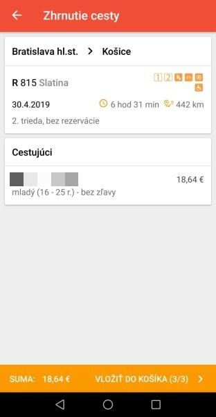 Ideme vlakom - Zhrnutie cesty