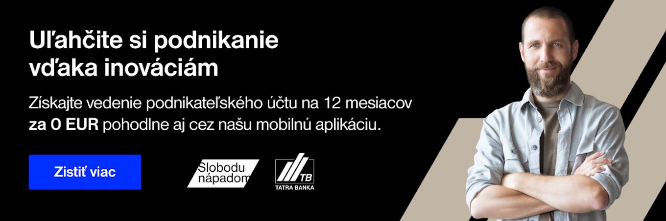 tatra banka začatie podnikania banner