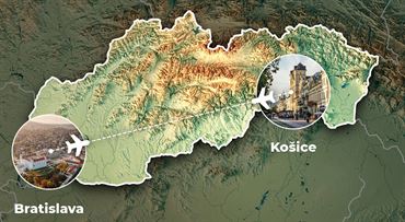Letenky už od 20 eur: Medzi Bratislavou a Košicami sa bude opäť lietať