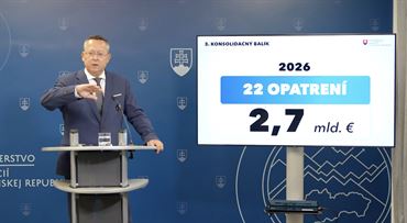 Toto sú nové konsolidačné opatrenia pre Slovensko: zmena v 13. dôchodkoch aj DPH