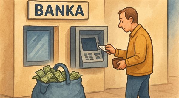 Čo ak skolabujú platby? Centrálna banka radí, koľko hotovosti mať doma