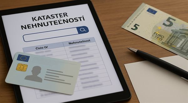 Online kataster už nebude zadarmo. Ľudia sa tiež budú musieť registrovať