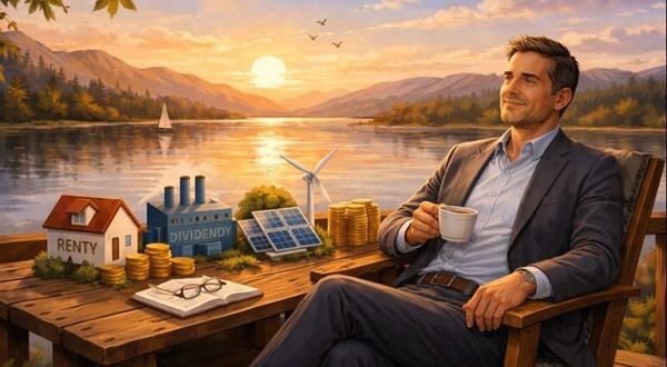 Základy pasívneho príjmového portfólia: Ako uvažuje rentier