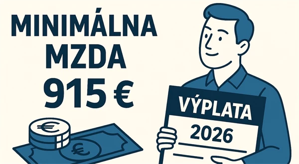 Prehľadne o minimálnej mzde 2026: Koľko budete zarábať v jednotlivých stupňoch?