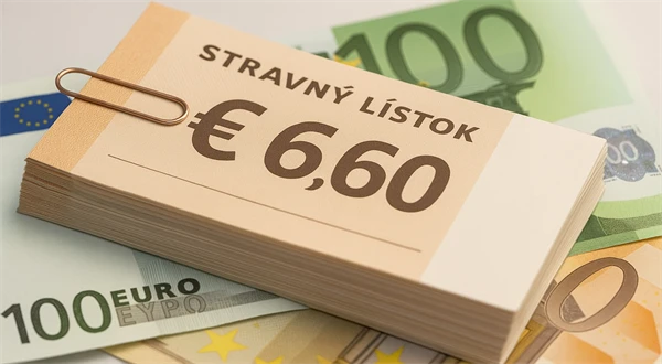 Minimálna hodnota stravných lístkov stúpa. Zamestnanci si na zmenu musia počkať